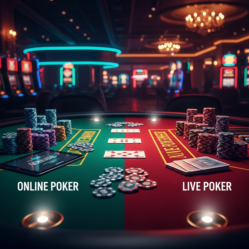Online vs. Live Poker: 2025 Strategy Guide to Win